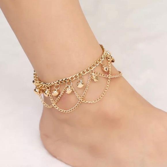 Jewelry - 🔥Gold Gypsy Boho Ankle Bracelet